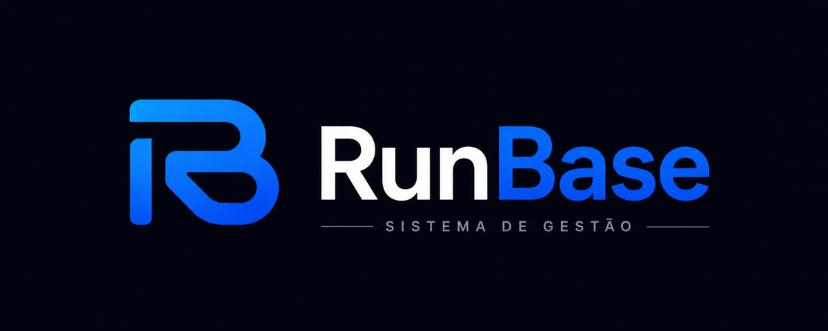 Identidade visual do sistema de gestão RunBase